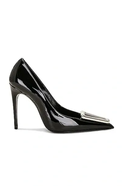 Saint Laurent Avenue Pump In Nero