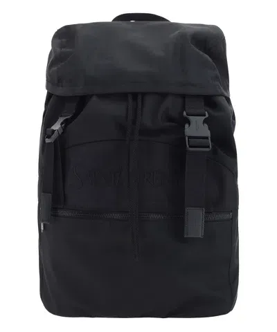 Saint Laurent Backpack In Black