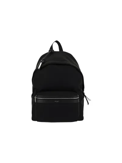 Saint Laurent Backpack In Black