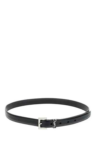 Saint Laurent Belt In Black