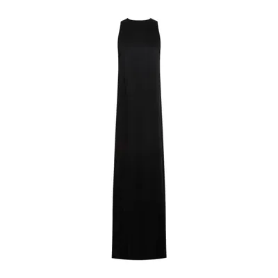 Saint Laurent Black Acetate Dress