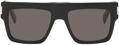 Saint Laurent Black Sl 628 Sunglasses In 001 Black