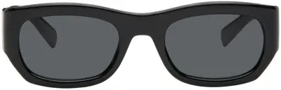 Saint Laurent Black Sl 713 Sunglasses In 001 Black