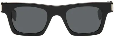 Saint Laurent Black Sl 719 Sunglasses In 001 Black