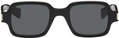 Saint Laurent Black Sl 720 Sunglasses In 001 Black