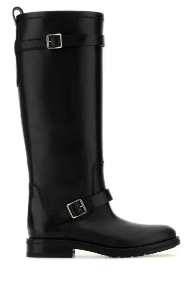 Saint Laurent Boots In Black