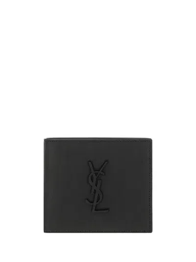 Saint Laurent Card Case In Black