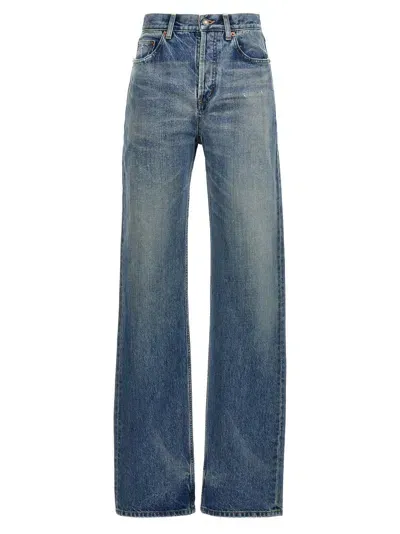 Saint Laurent Jeans In Light Blue