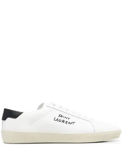 Saint Laurent White Classic Sneakers