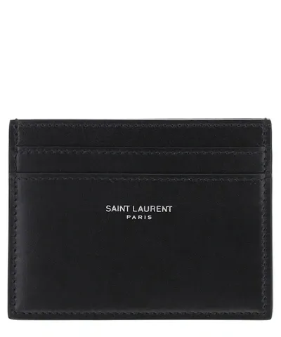 Saint Laurent Credit Card Holder In Black