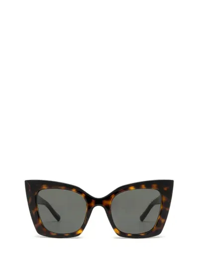 Saint Laurent Eyewear Butterfly Frame Sunglasses In Multi