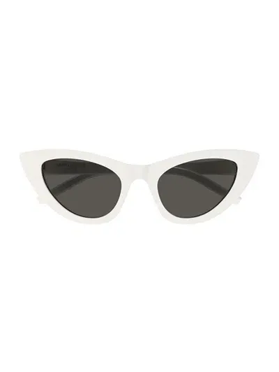 Saint Laurent Eyewear Cat Eye Sunglasses In Multi