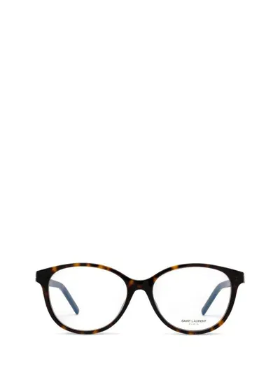 Saint Laurent Eyewear Eyeglasses In Brown