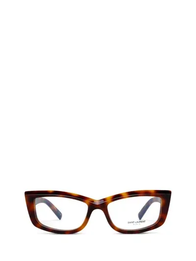 Saint Laurent Eyewear Eyeglasses In Brown