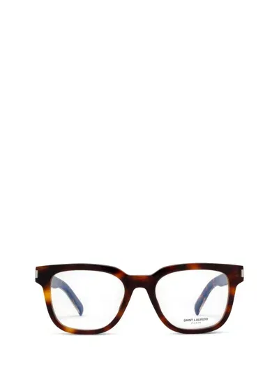 Saint Laurent Eyewear Eyeglasses In Brown