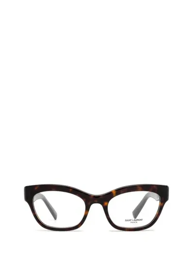 Saint Laurent Eyewear Eyeglasses In Brown