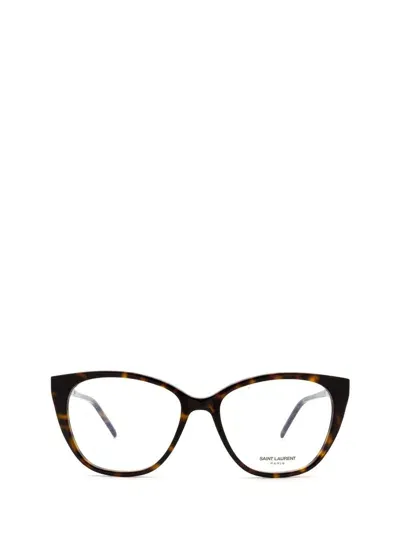 Saint Laurent Eyewear Eyeglasses In Brown