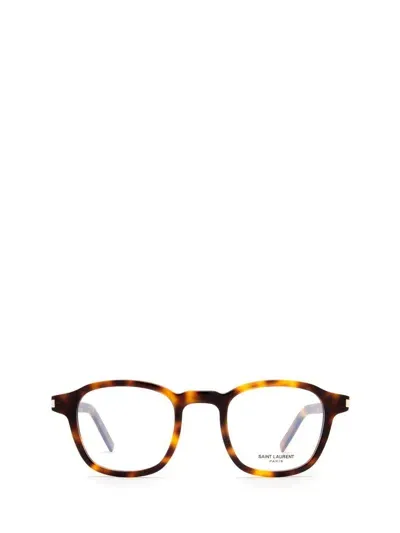 Saint Laurent Eyewear Eyeglasses In Brown