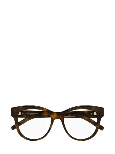 Saint Laurent Eyewear Eyeglasses In Brown