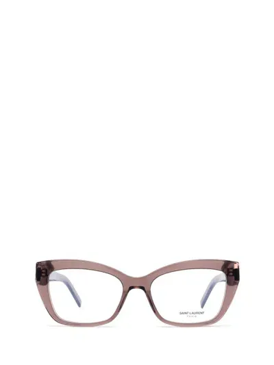 Saint Laurent Eyewear Eyeglasses In Brown