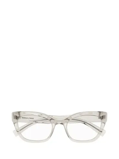 Saint Laurent Eyewear Eyeglasses In Brown