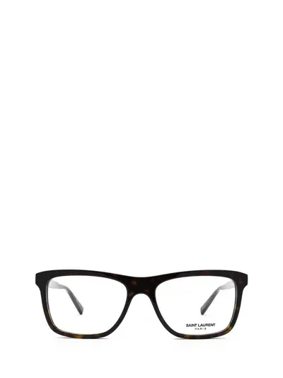 Saint Laurent Eyewear Eyeglasses In Brown