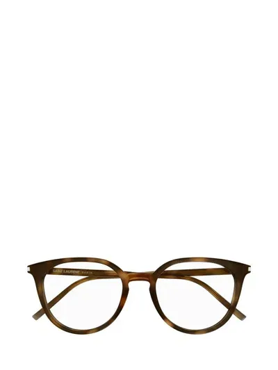 Saint Laurent Eyewear Eyeglasses In Brown