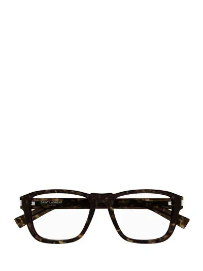 Saint Laurent Eyewear Eyeglasses In Brown