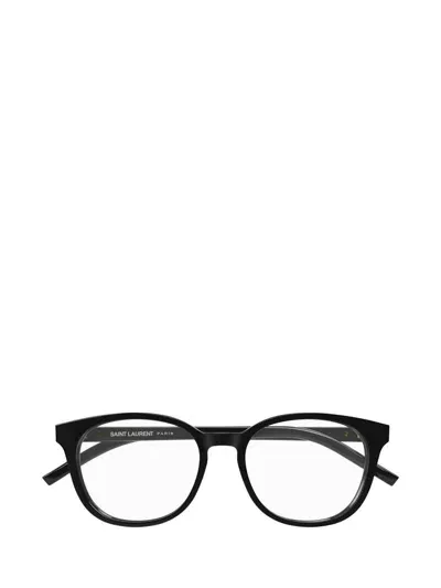 Saint Laurent Eyewear Eyeglasses In Shiny Black