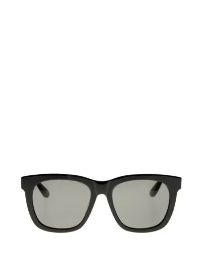 Saint Laurent Eyewear Squared Frame Sunglasses In Black