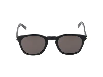 Saint Laurent Eyewear Sunglasses In 001 Black Black Black