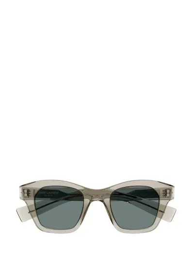 Saint Laurent Eyewear Sunglasses In Beige