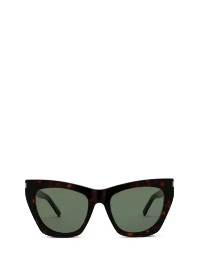 Saint Laurent Eyewear Sunglasses In Brown