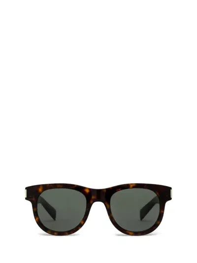 Saint Laurent Eyewear Sunglasses In Brown