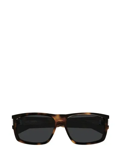 Saint Laurent Eyewear Sunglasses In Brown