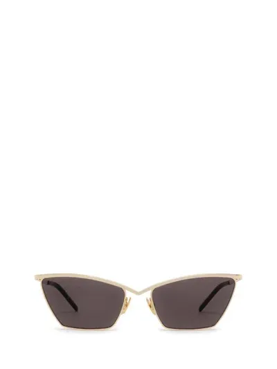 Saint Laurent Eyewear Sunglasses In Gold