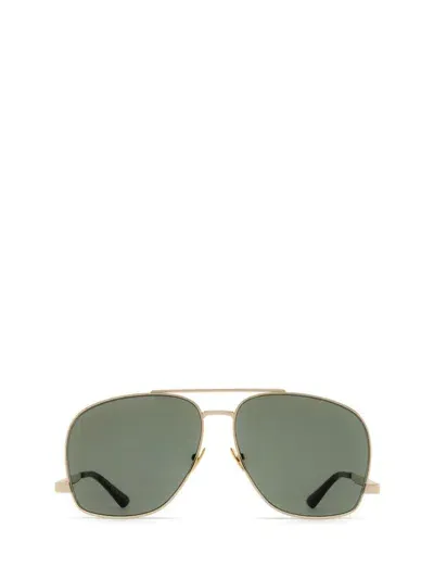 Saint Laurent Eyewear Sunglasses In Gold