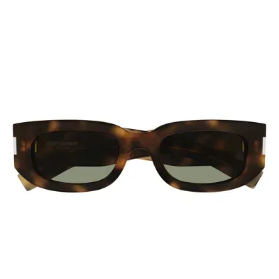 Saint Laurent Eyewear Sunglasses In Havana