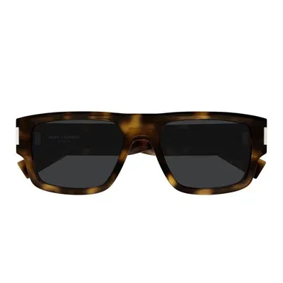 Saint Laurent Eyewear Sunglasses In Havana