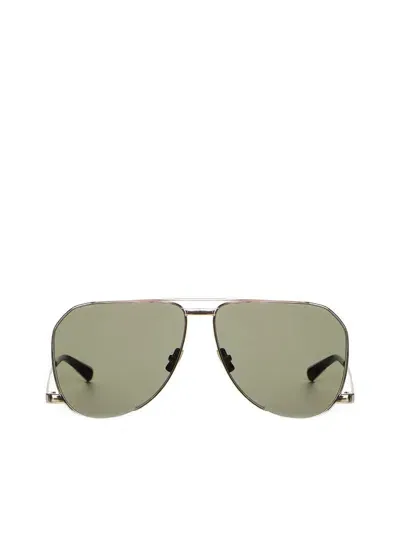 Saint Laurent Eyewear Sunglasses In Silver Silver Grey