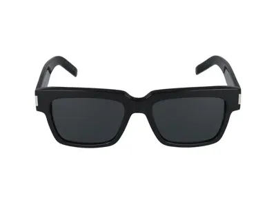 Saint Laurent Eyewear Vadim Square Frame Sunglasses In Black