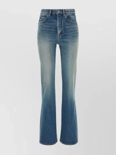 Saint Laurent Denim Jeans In Blue