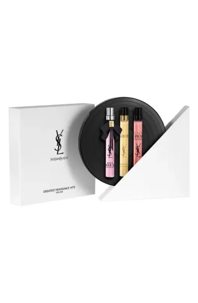 Saint Laurent Perfume Travel Spray Trio In White