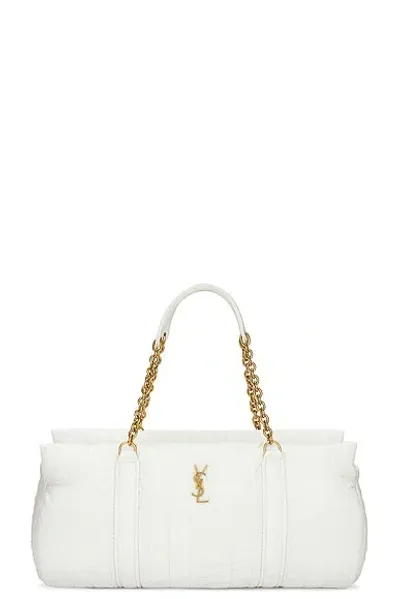 Saint Laurent Gloria Travel Bag In White