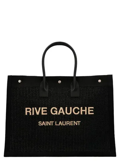 Saint Laurent Handbags. In Black