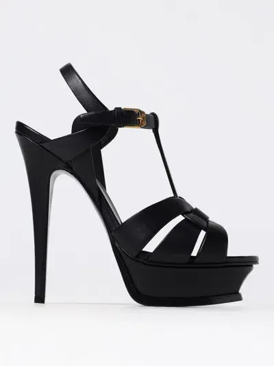 Saint Laurent Heeled Sandals  Woman Color Black