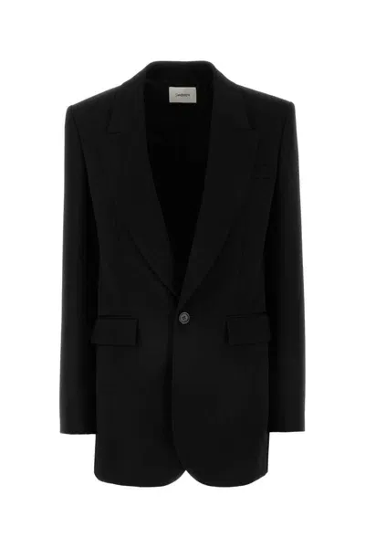 Saint Laurent Jackets And Vests In Black