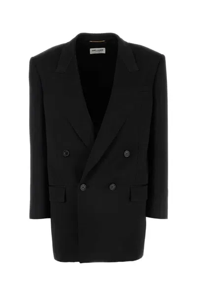 Saint Laurent Veste-38f Nd  Female In Black