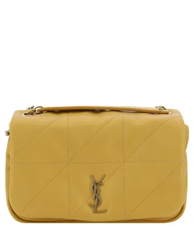 Saint Laurent Jamie 4.3 Mini Shoulder Bag In Yellow