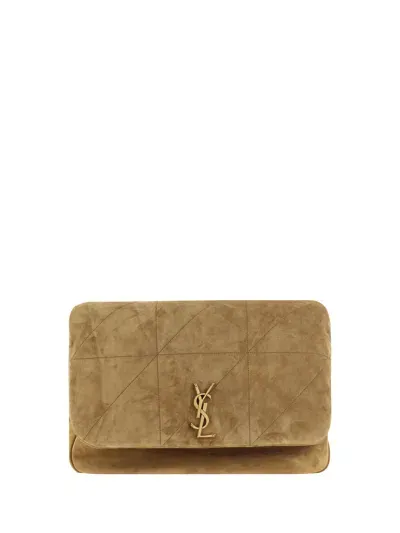 Saint Laurent Jamie Shoulder Bag In Golden Leaf